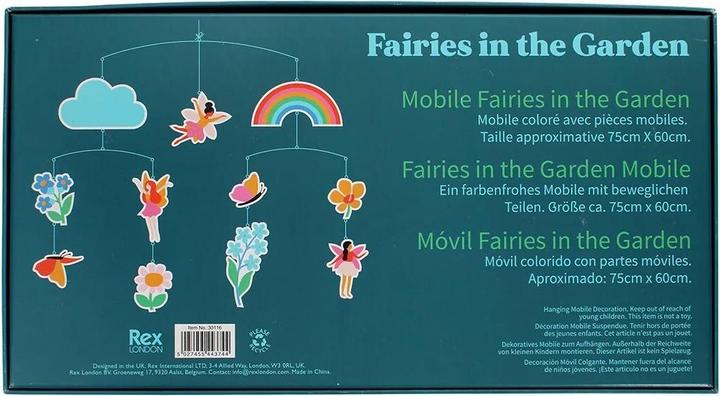 Produktbild Rex London mobile dekoration zum aufhängen fairies in the garden
