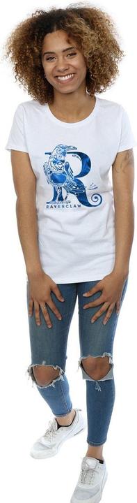 Actual product image Womens/Ladies Ravenclaw Raven Cotton T-Shirt (M)