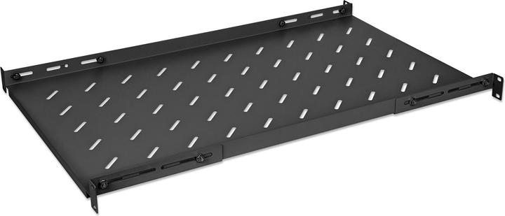 Intellinet 19"Fachboden variable Schienen 750mm tief schwarz