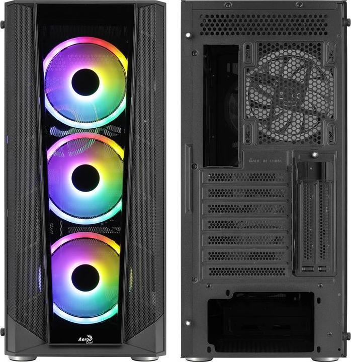 Produktbild AeroCool Prism FRGB Midi-Tower, Tempered Glass (ATX)