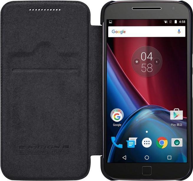 Actual product image Nillkin Qin Series (Motorola Moto G4 Plus)