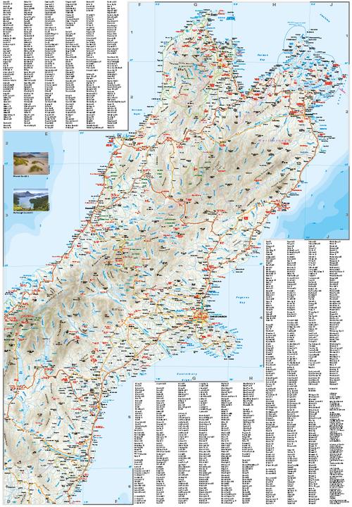 Produktbild World Mapping Project Neuseeland, Südin