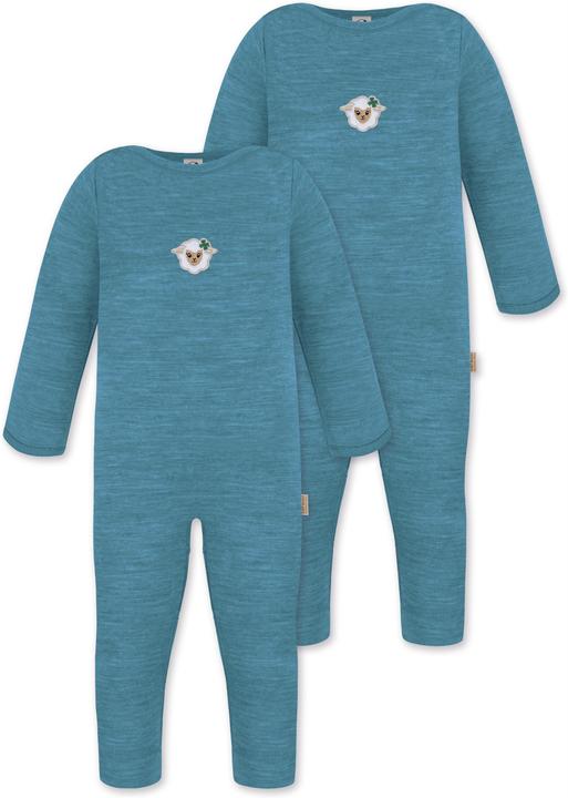 Immagine prodotto Normani Pagliaccetto da 2 pezzi per bambino in merino "Tangoio" - 9593 (92)