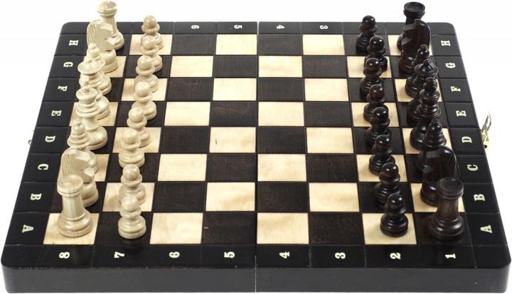 Actual product image Holzecke Chessboard Magnetic Black