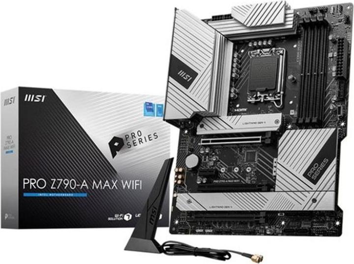 Actual product image MSI PRO Z790-A MAX Wifi (Z790,S1700,ATX,DDR5) (LGA 1700, Intel Z790, ATX)