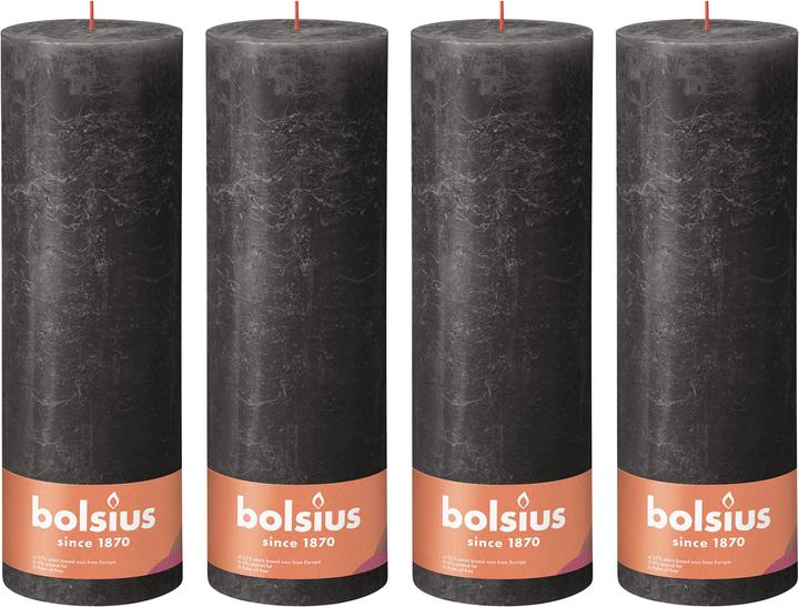 Actual product image Bolsius Set of 4 Pillar Candle (4 pcs.)