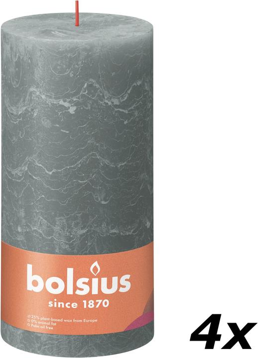 Immagine prodotto Bolsius Set di 4 candele a colonna (4 pz.)