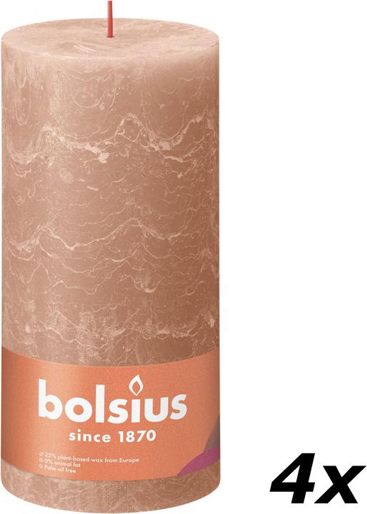 Immagine prodotto Bolsius Set di 4 candele a colonna (4 pz.)