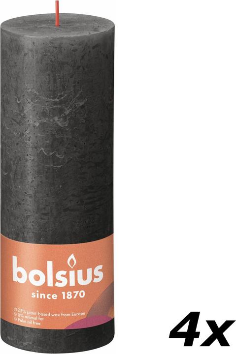 Immagine prodotto Bolsius Set di 4 candele a colonna (4 pz.)