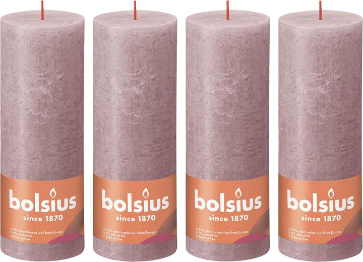 Immagine prodotto Bolsius Set di 4 candele a colonna (4 pz.)