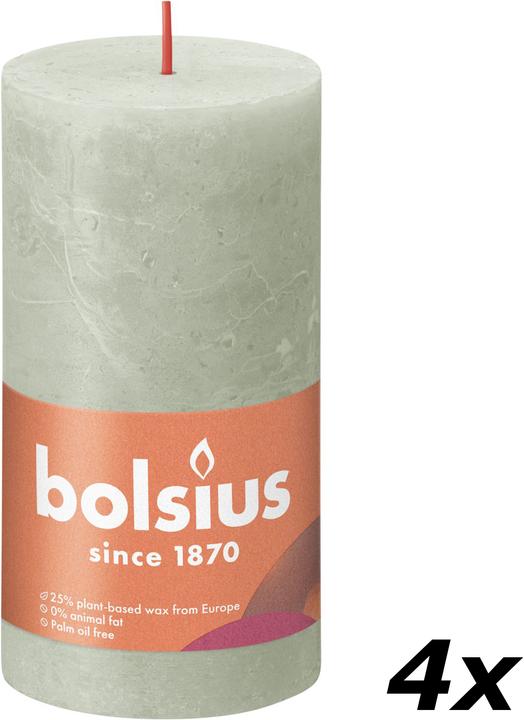 Immagine prodotto Bolsius Set di 4 candele a colonna (4 pz.)