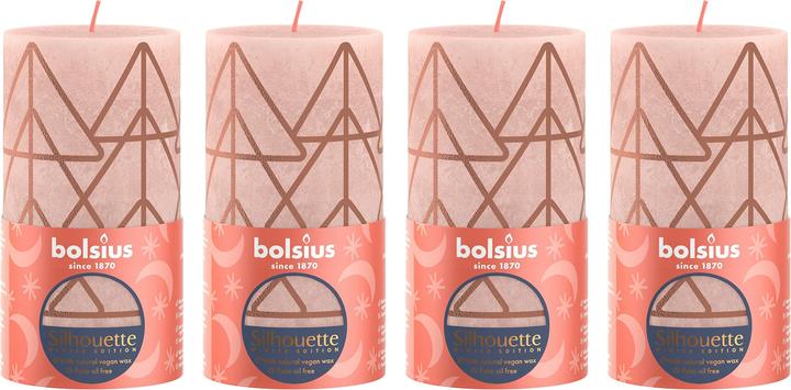 Immagine prodotto Bolsius Set di 4 candele a colonna (4 pz.)