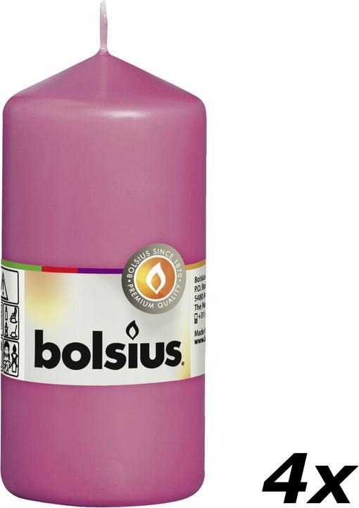 Immagine prodotto Bolsius Set di 4 candele a colonna (4 pz.)