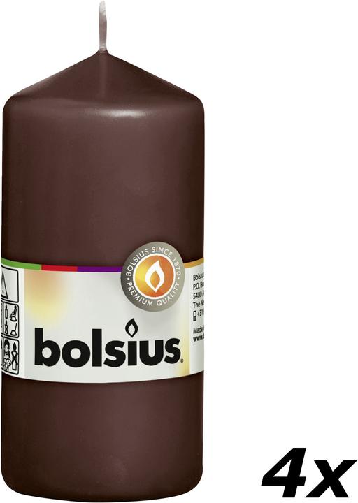 Immagine prodotto Bolsius Set di 4 candele a colonna (4 pz.)