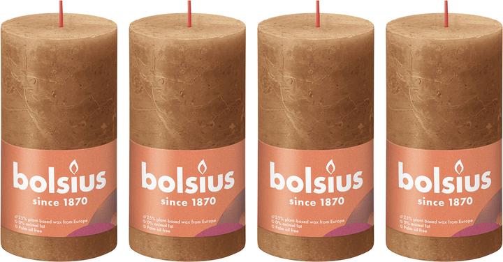Produktbild Bolsius 4er-Set Stumpenkerze (4 Stk.)
