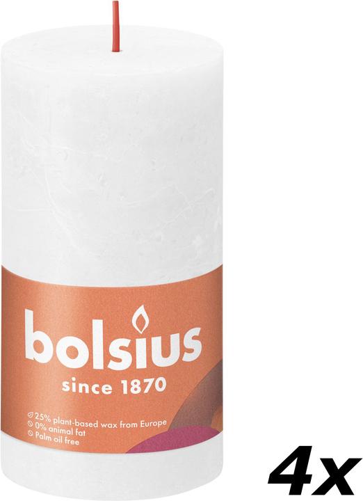 Actual product image Bolsius Set of 4 Pillar Candle (4 pcs.)