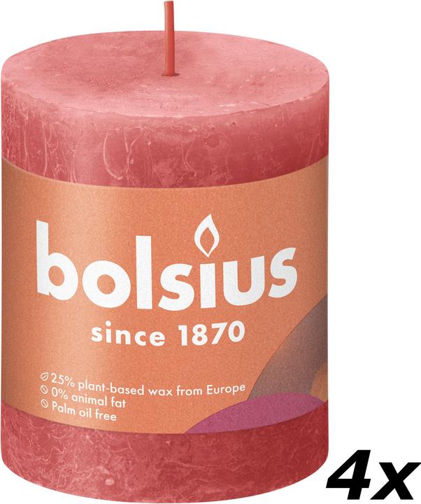 Immagine prodotto Bolsius Set di 4 candele a colonna (4 pz.)