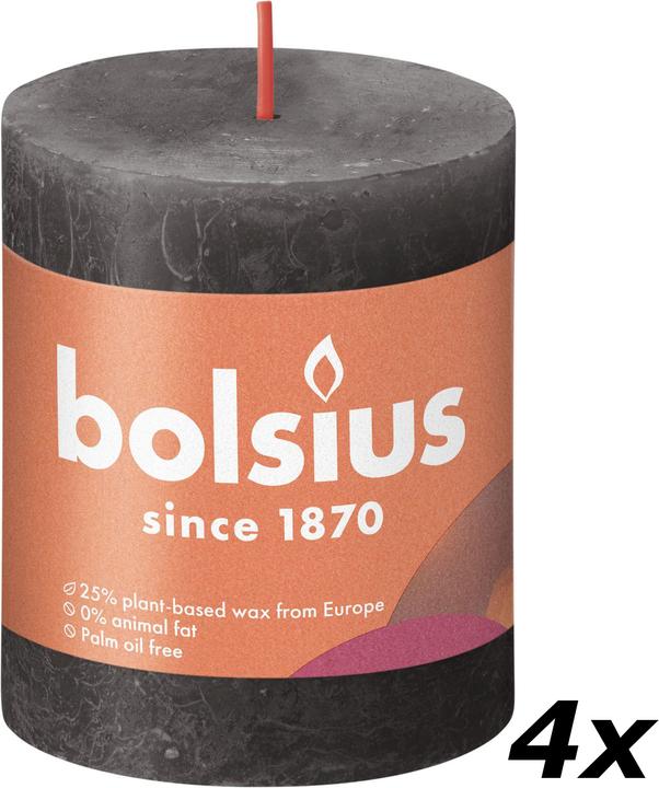 Immagine prodotto Bolsius Set di 4 candele a colonna (4 pz.)