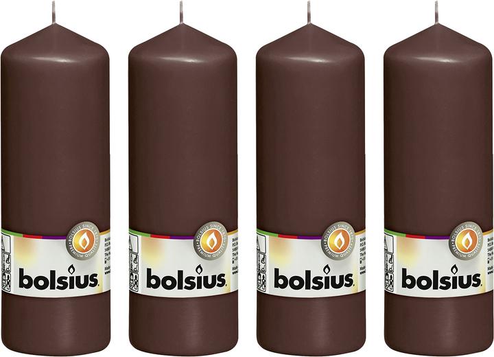Actual product image Bolsius Set of 4 Pillar Candle (4 pcs.)