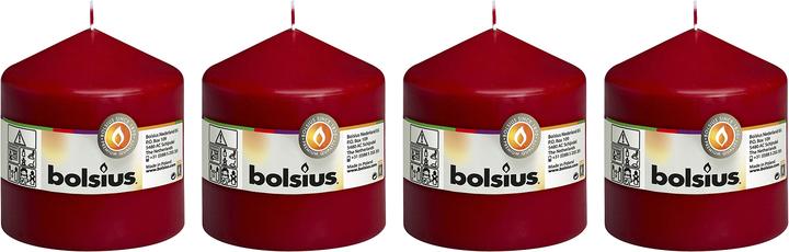 Produktbild Bolsius 4er-Set Stumpenkerze (4 Stk.)