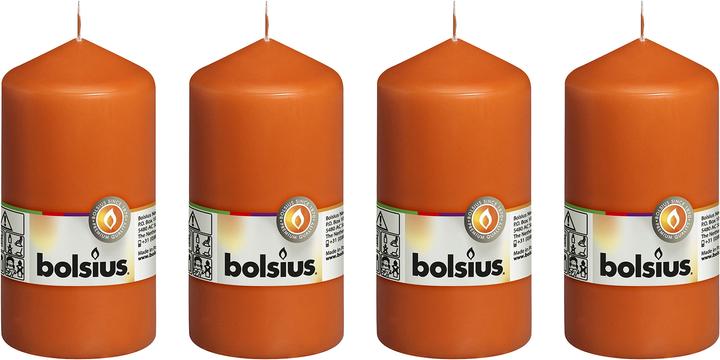 Actual product image Bolsius Set of 4 Pillar Candle (4 pcs.)
