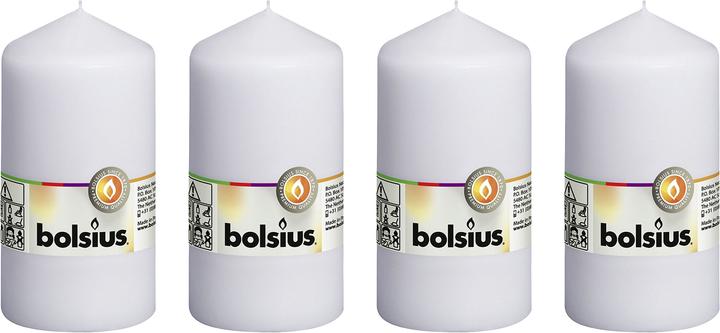 Produktbild Bolsius 4er-Set Stumpenkerze (4 Stk.)