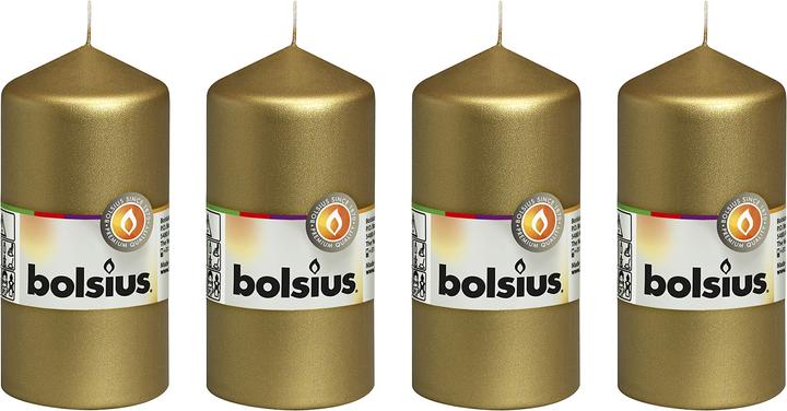 Immagine prodotto Bolsius Set di 4 candele a colonna (4 pz.)