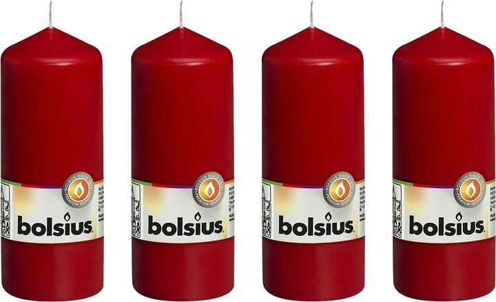 Immagine prodotto Bolsius Set di 4 candele a colonna (4 pz.)
