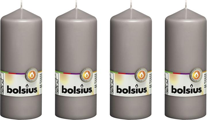 Produktbild Bolsius 4er-Set Stumpenkerze (4 Stk.)