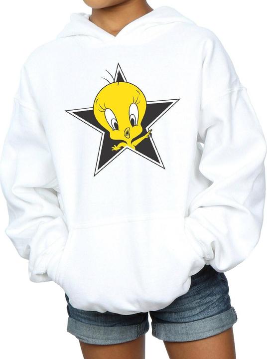 Produktbild Looney Tunes Tweety Pie Star Kapuzenpullover Mädchen (152, 158)