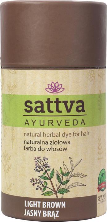Image du produit Sattva Ayurveda Henné brun clair Eco 150 g - Sattva (Marron clair)
