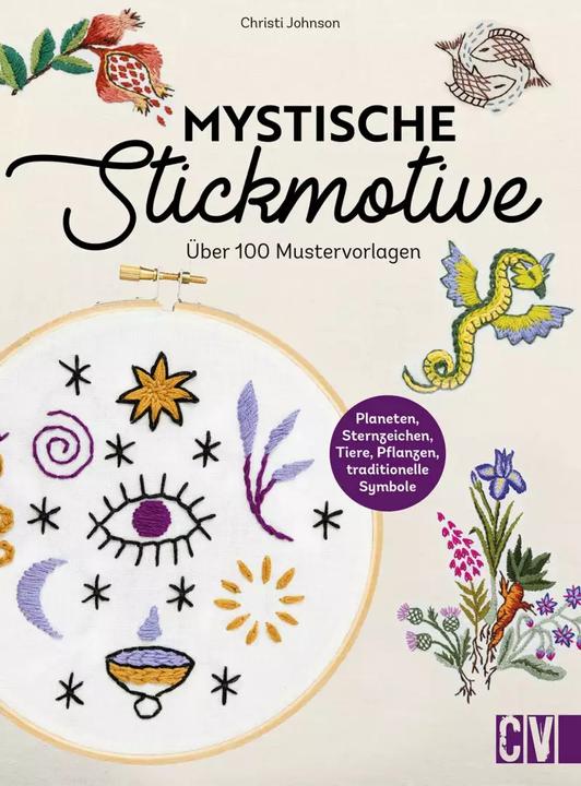 Actual product image Mystische Stickmotive (German, Christi Johnson, 2022)