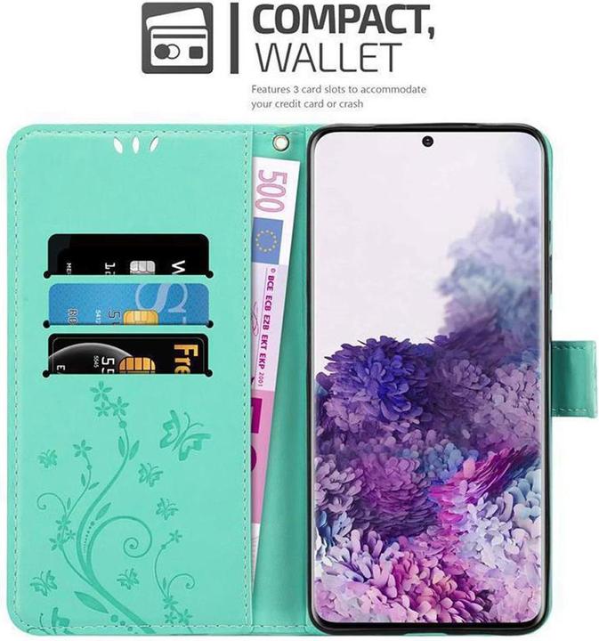 Productafbeelding Cadorabo Bloemen Boekomslag (Samsung Galaxy S20+)