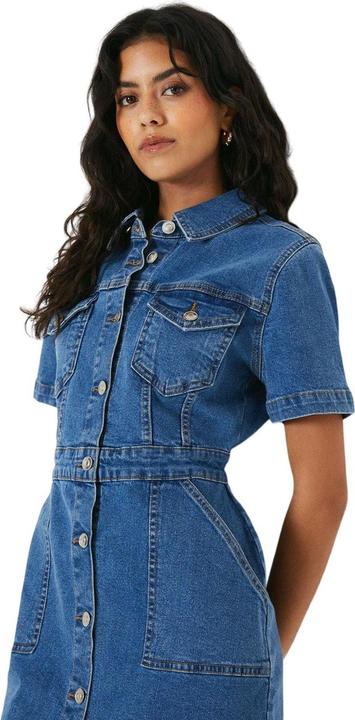 Actual product image Dorothy Perkins Womens/Ladies Denim Petite Mini Dress (32 D)