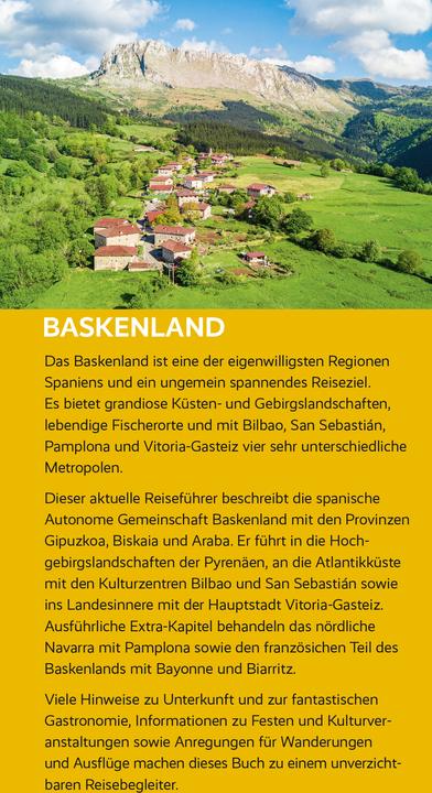 Produktbild Reiseführer Baskenland (Deutsch, Jens Wiegand, 2024)