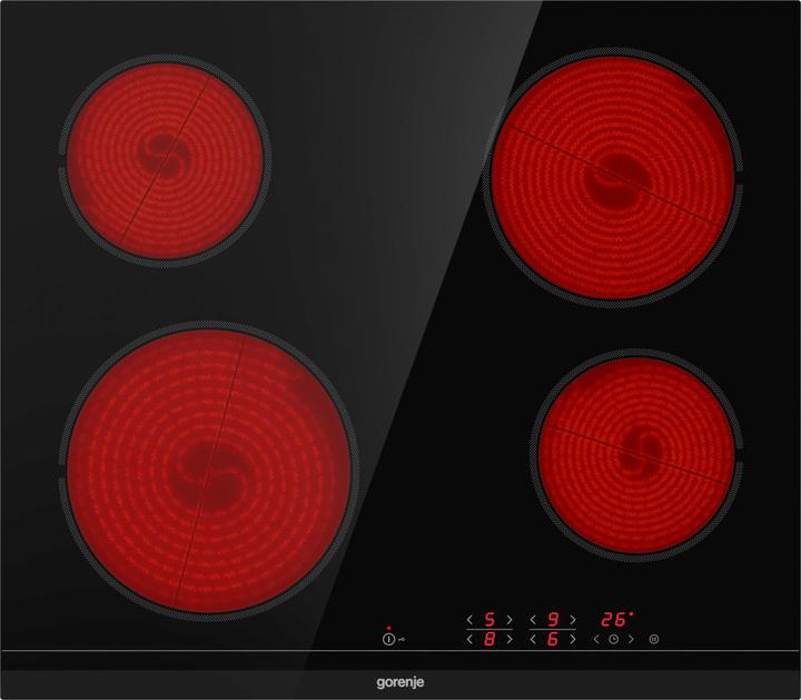 Actual product image Gorenje ECT641BCSC Cooktop Integrated Ceramic 4 Zone(s)
