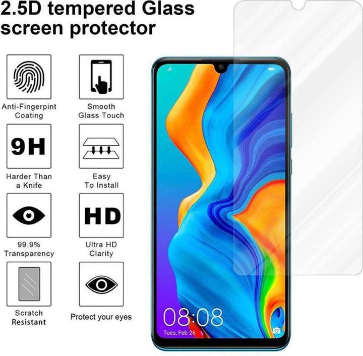 Image du produit Cadorabo Verre de protection d'écran pour Huawei P30 LITE (1 pièce(s), Huawei P30 Lite)