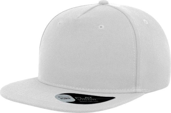 Atlantis Flat Visor 5 Paneel Kappe (One Size)