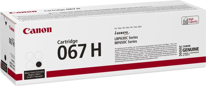 Actual product image Canon Cartridge 067 H (FC)