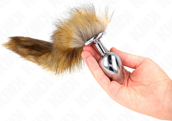 Actual product image Kink Fox Tail Plug
