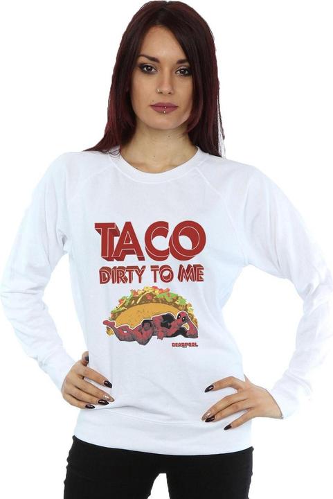 Immagine prodotto Deadpool Taco Dirty To Me Felpa Donna (M)
