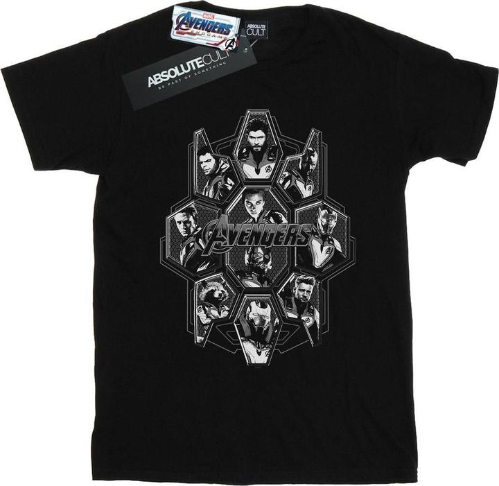Immagine prodotto Avengers Endgame Hero Shapes Maglietta Uomo (3XL)
