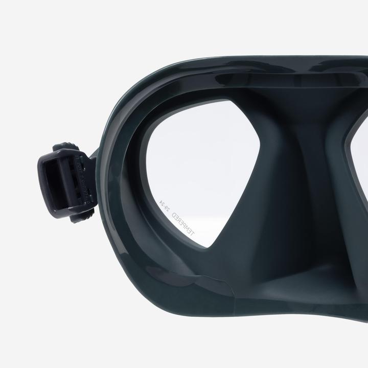 Produktbild Subea Tauchmaske Apnoetauchen Antibeschlag kleines Volumen - 500 Dual LV camouflage