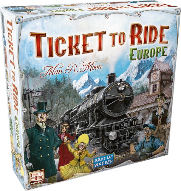 Actual product image Asmodée Ticket to Ride: Europe (English)