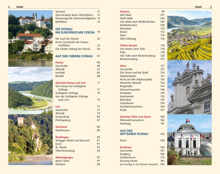 Produktbild Reiseführer Kreuzfahrten Donau (Deutsch, Hinnerk Dreppenstedt, 2022)