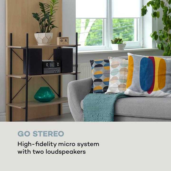 Image du produit Auna Système compact Connect System S, noir