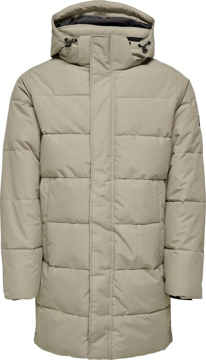 Image du produit Only & Sons Capuche amovible Poignets côtelés Manteau Doudoune (S)