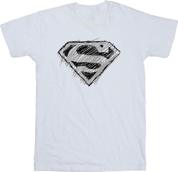 Produktbild Superman Logo Sketch TShirt (S)