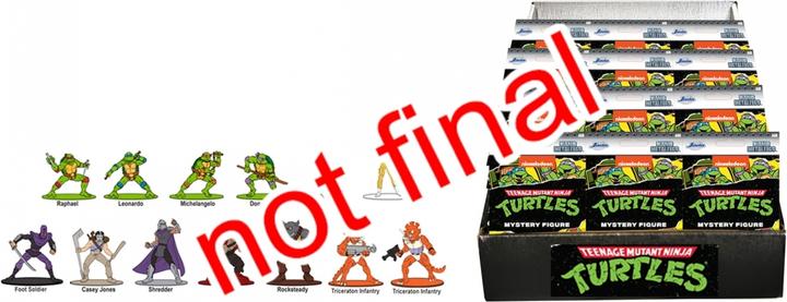 Produktbild Jada Turtles Blind Pack Nanofigs, 13-sort.