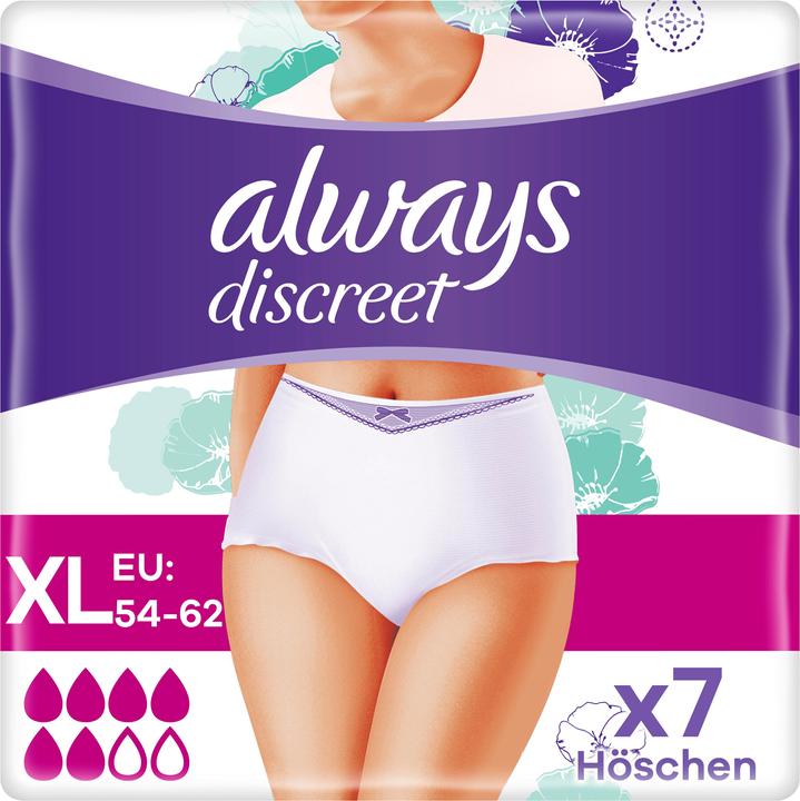 Always Discreet (7 x, Large plus)